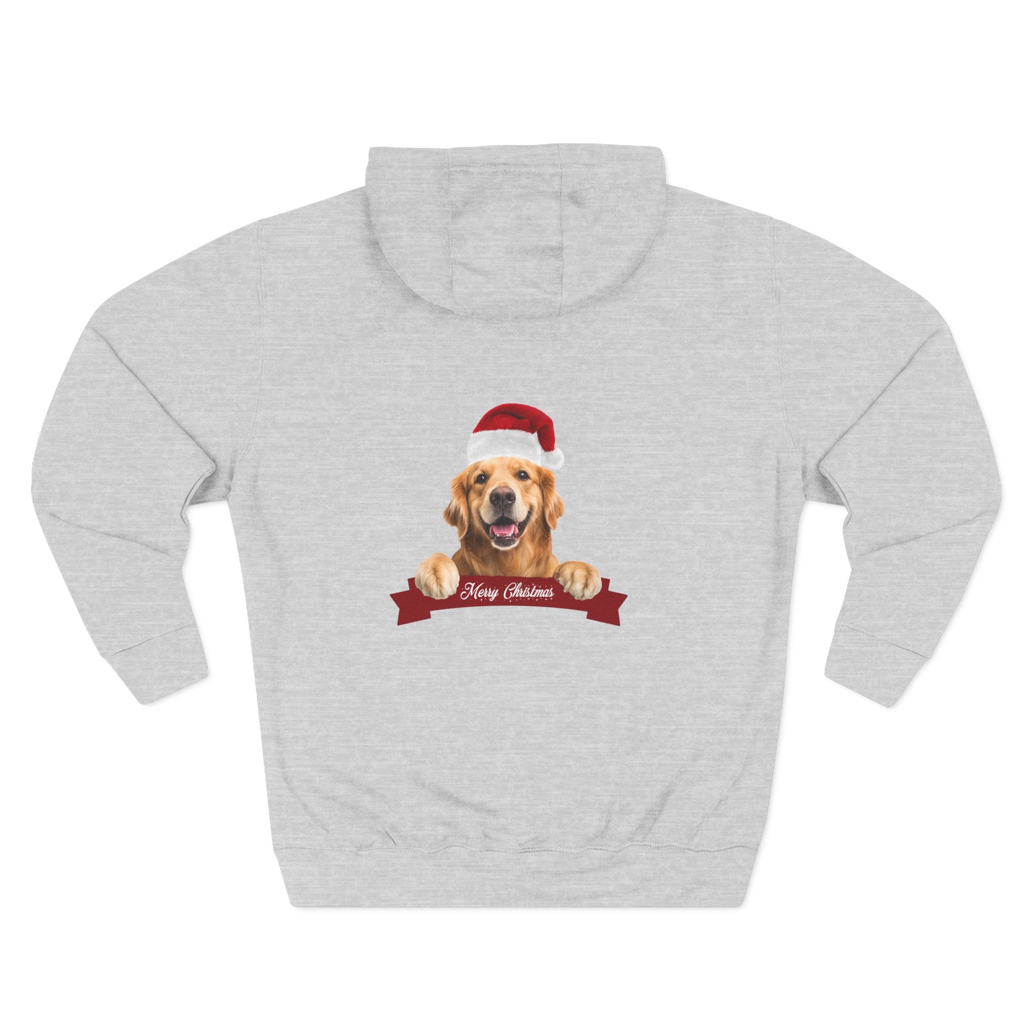 Festive Dog Christmas Hoodie, Cute Pet Lover Gift, Holiday Apparel, Cozy Winter Wear, Dog Lover's Gift, Merry Christmas Design