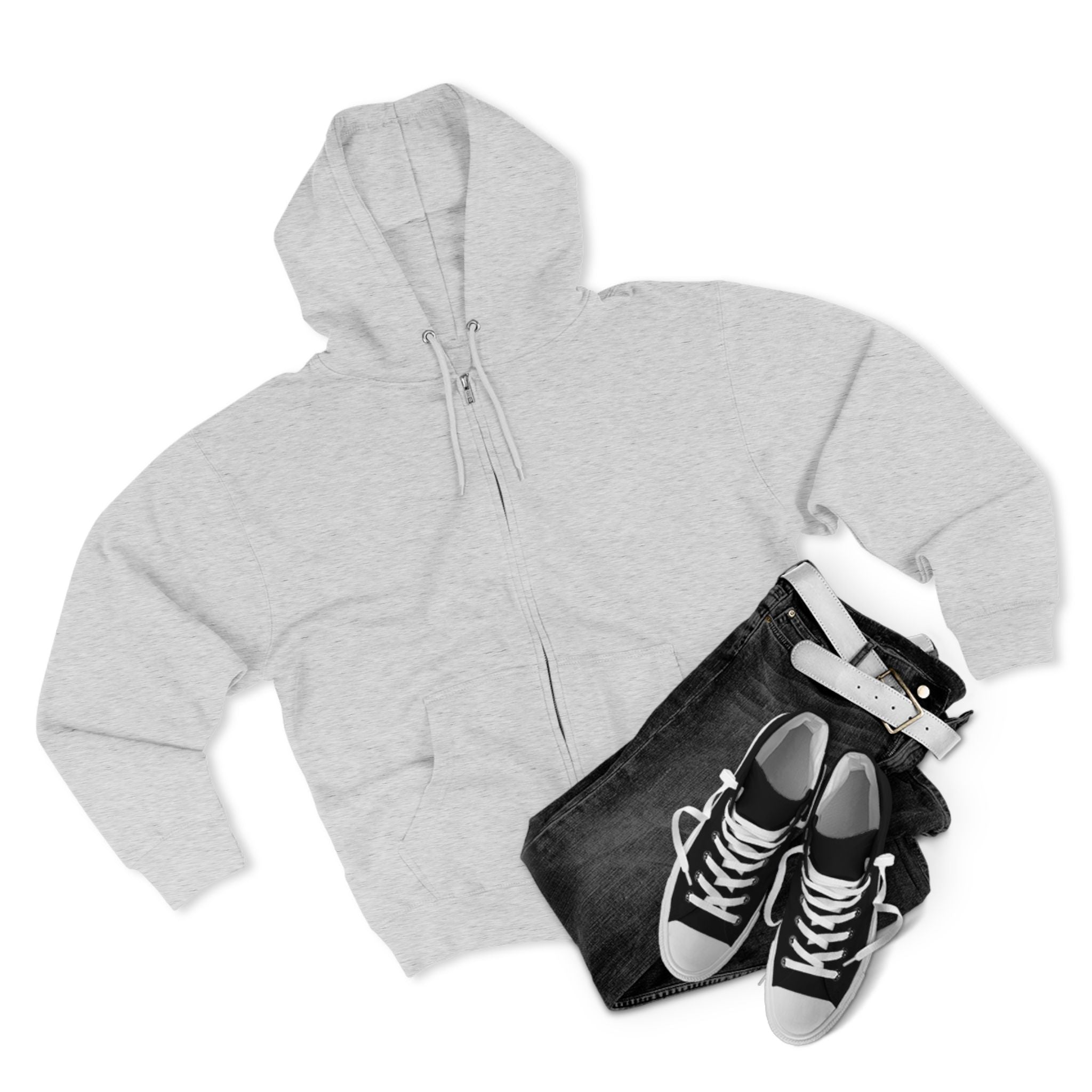 Christmas Dog Hoodie, Unisex Zip Hoodie with Dog Santa Design, Pet Lover Gift, Holiday Apparel, Cozy Zip-Up for Winter