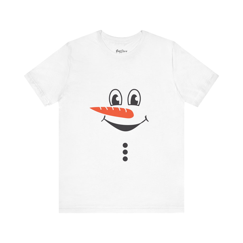 Snowman Face T‑Shirt