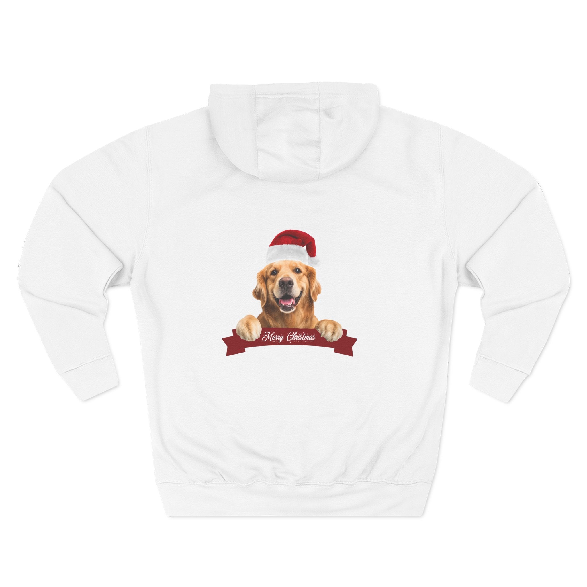 Festive Dog Christmas Hoodie, Cute Pet Lover Gift, Holiday Apparel, Cozy Winter Wear, Dog Lover's Gift, Merry Christmas Design