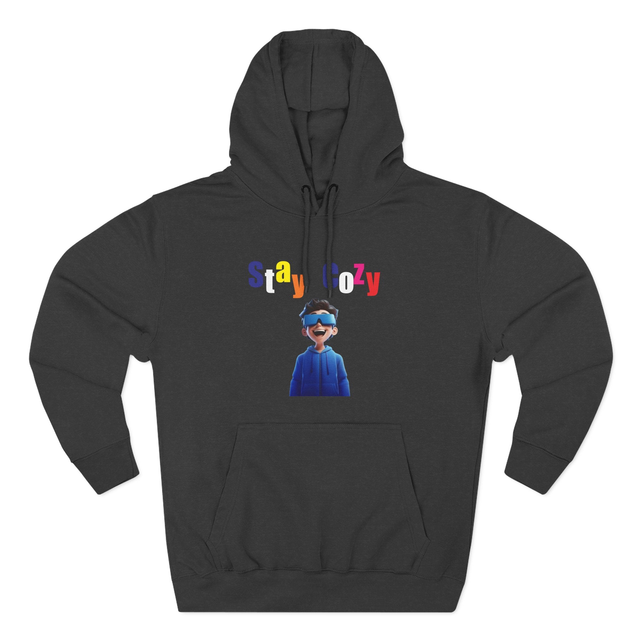 Chill Vibes Hoodie - Stay Cozy Fleece Sweatshirt, Comfy Streetwear, Perfect Gift for Relaxation, Hooded Sweatshirt for Lazy Days