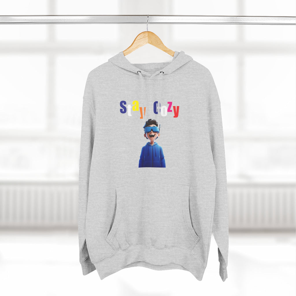 Chill Vibes Hoodie - Stay Cozy Fleece Sweatshirt, Comfy Streetwear, Perfect Gift for Relaxation, Hooded Sweatshirt for Lazy Days