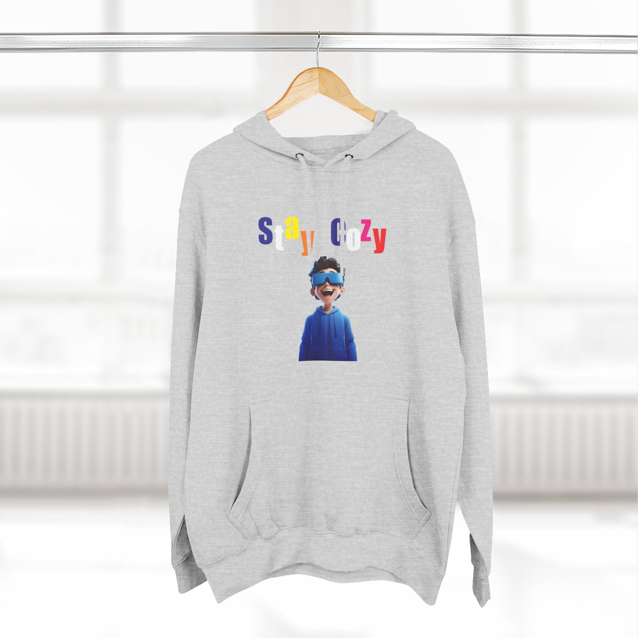 Chill Vibes Hoodie - Stay Cozy Fleece Sweatshirt, Comfy Streetwear, Perfect Gift for Relaxation, Hooded Sweatshirt for Lazy Days