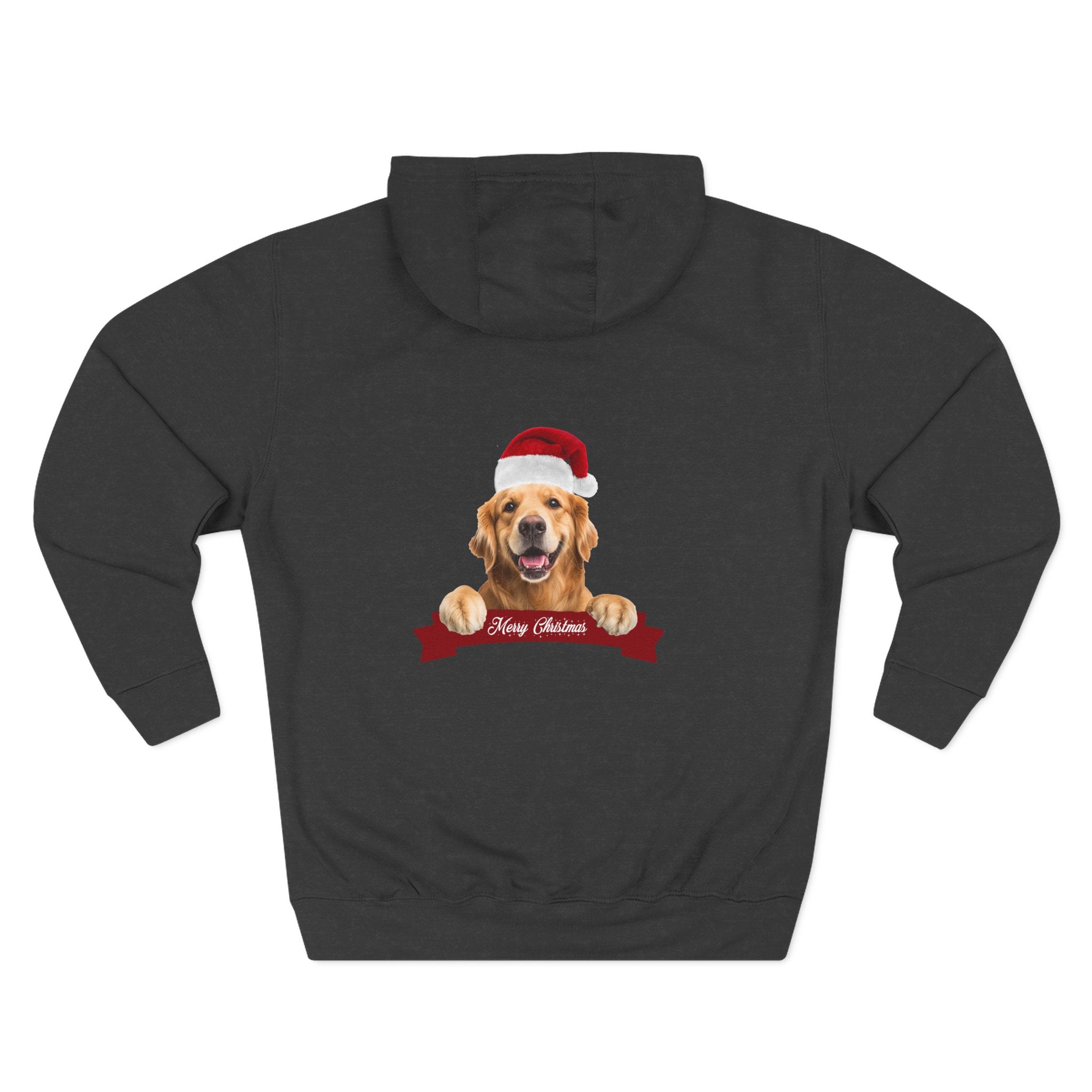 Festive Dog Christmas Hoodie, Cute Pet Lover Gift, Holiday Apparel, Cozy Winter Wear, Dog Lover's Gift, Merry Christmas Design