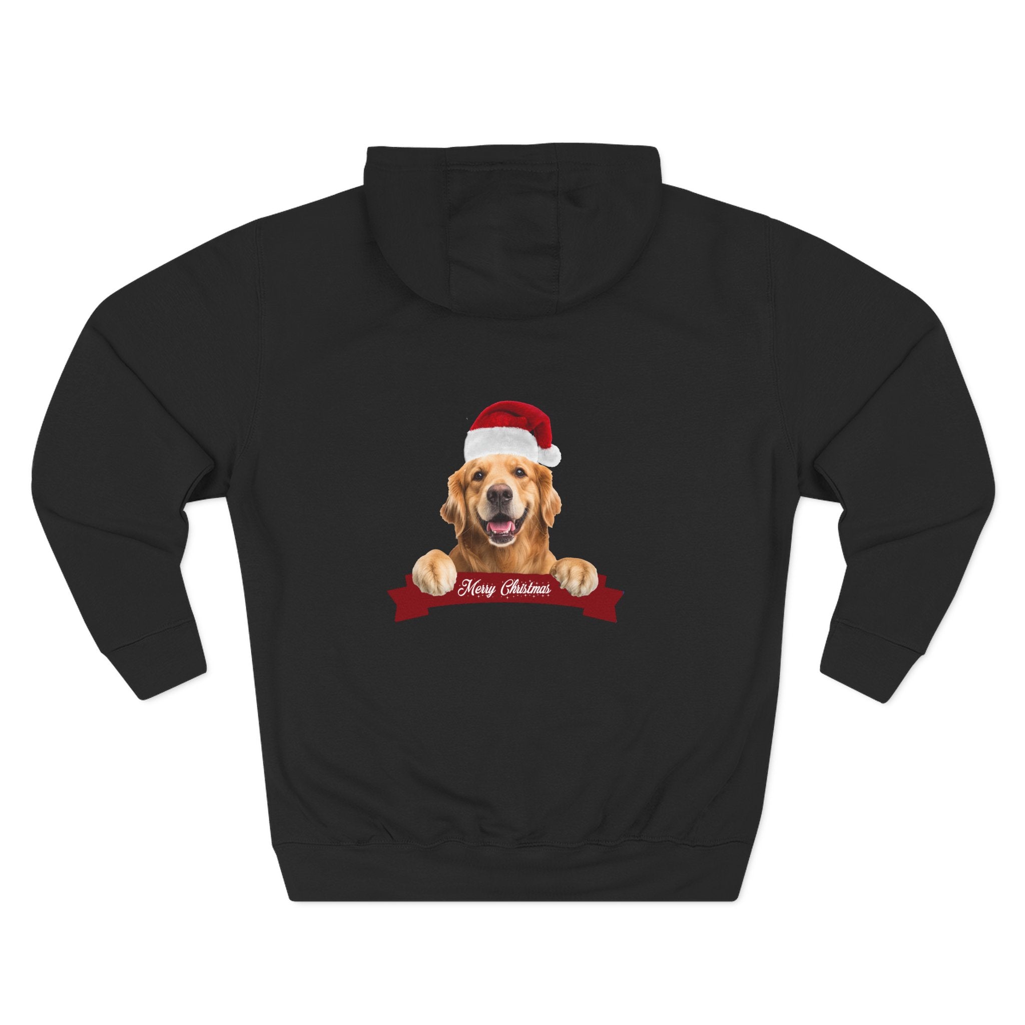 Festive Dog Christmas Hoodie, Cute Pet Lover Gift, Holiday Apparel, Cozy Winter Wear, Dog Lover's Gift, Merry Christmas Design