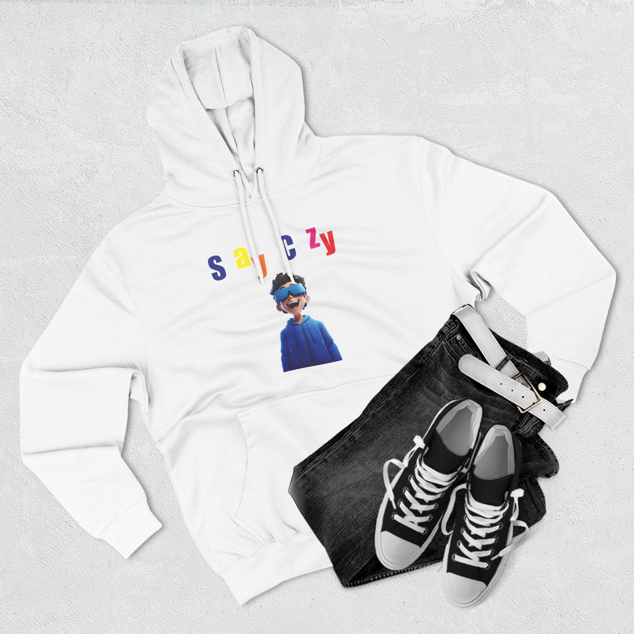 Chill Vibes Hoodie - Stay Cozy Fleece Sweatshirt, Comfy Streetwear, Perfect Gift for Relaxation, Hooded Sweatshirt for Lazy Days