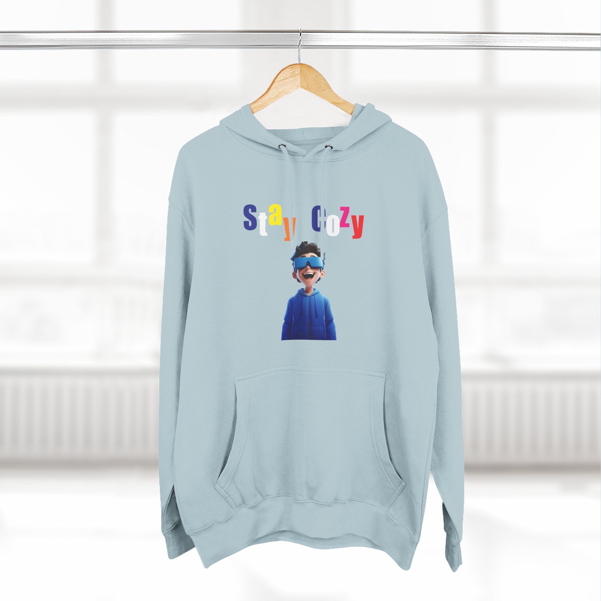 Chill Vibes Hoodie - Stay Cozy Fleece Sweatshirt, Comfy Streetwear, Perfect Gift for Relaxation, Hooded Sweatshirt for Lazy Days