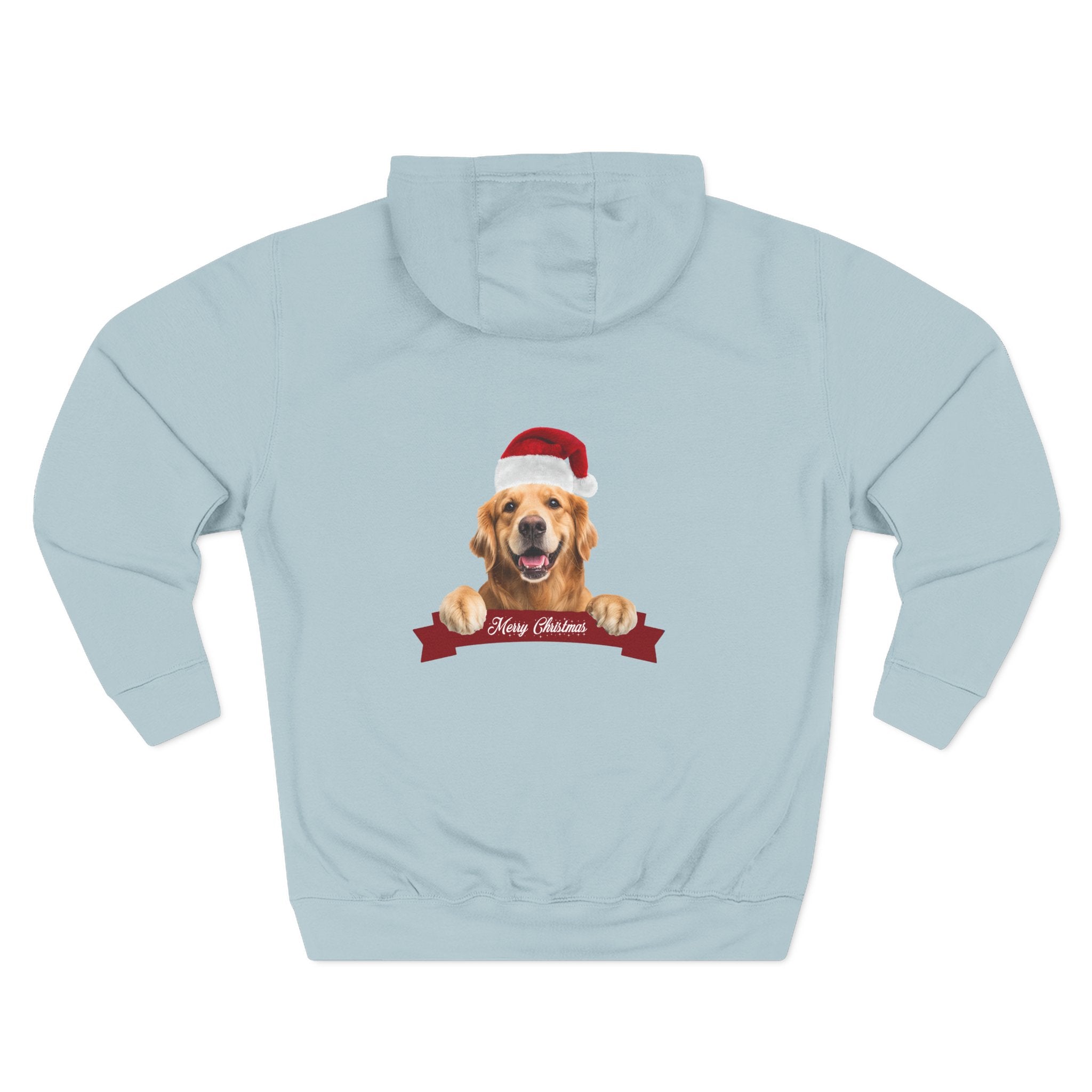 Festive Dog Christmas Hoodie, Cute Pet Lover Gift, Holiday Apparel, Cozy Winter Wear, Dog Lover's Gift, Merry Christmas Design