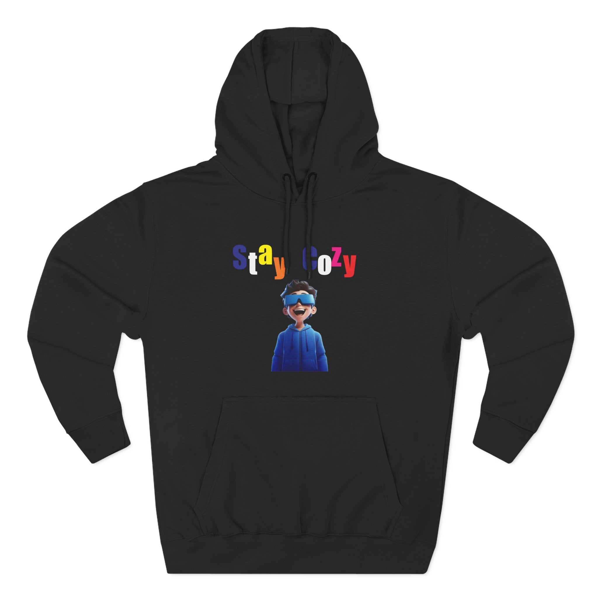 Chill Vibes Hoodie - Stay Cozy Fleece Sweatshirt, Comfy Streetwear, Perfect Gift for Relaxation, Hooded Sweatshirt for Lazy Days