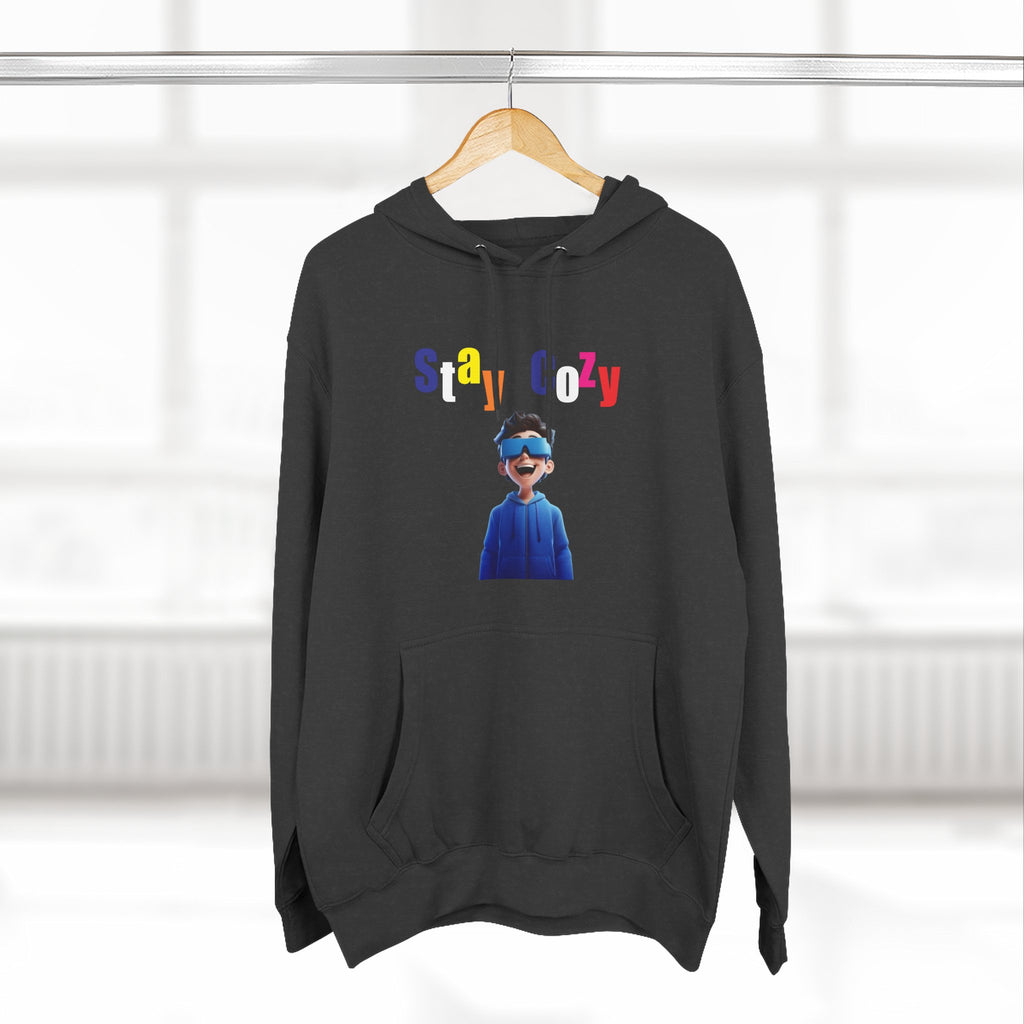 Chill Vibes Hoodie - Stay Cozy Fleece Sweatshirt, Comfy Streetwear, Perfect Gift for Relaxation, Hooded Sweatshirt for Lazy Days