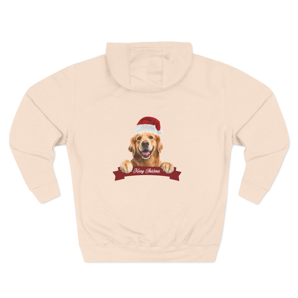 Festive Dog Christmas Hoodie, Cute Pet Lover Gift, Holiday Apparel, Cozy Winter Wear, Dog Lover's Gift, Merry Christmas Design
