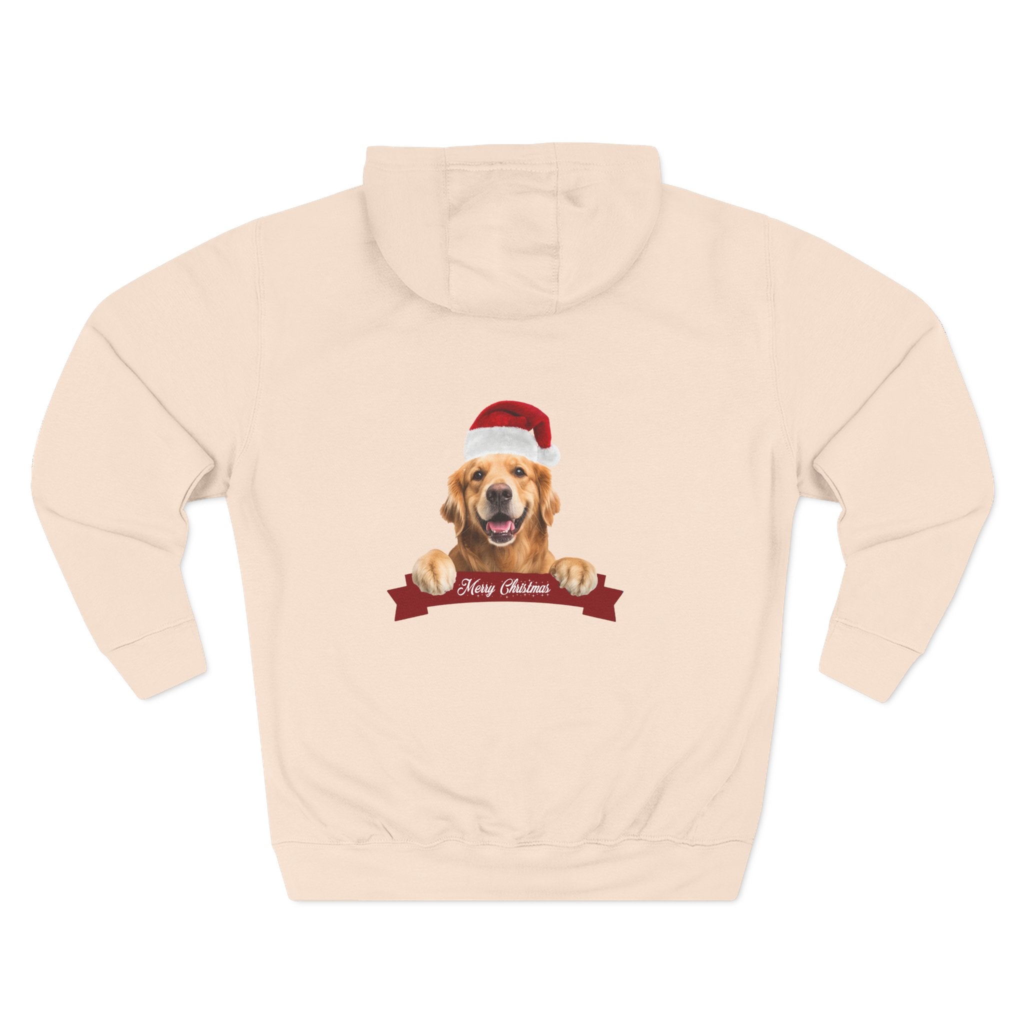 Festive Dog Christmas Hoodie, Cute Pet Lover Gift, Holiday Apparel, Cozy Winter Wear, Dog Lover's Gift, Merry Christmas Design