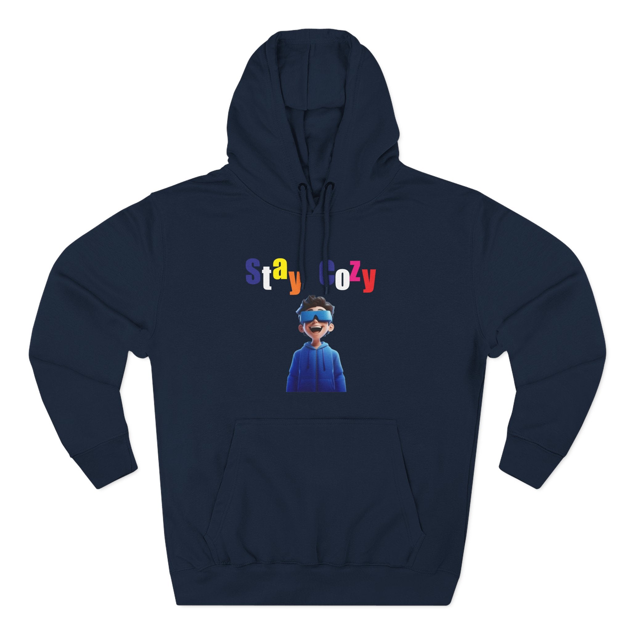 Chill Vibes Hoodie - Stay Cozy Fleece Sweatshirt, Comfy Streetwear, Perfect Gift for Relaxation, Hooded Sweatshirt for Lazy Days