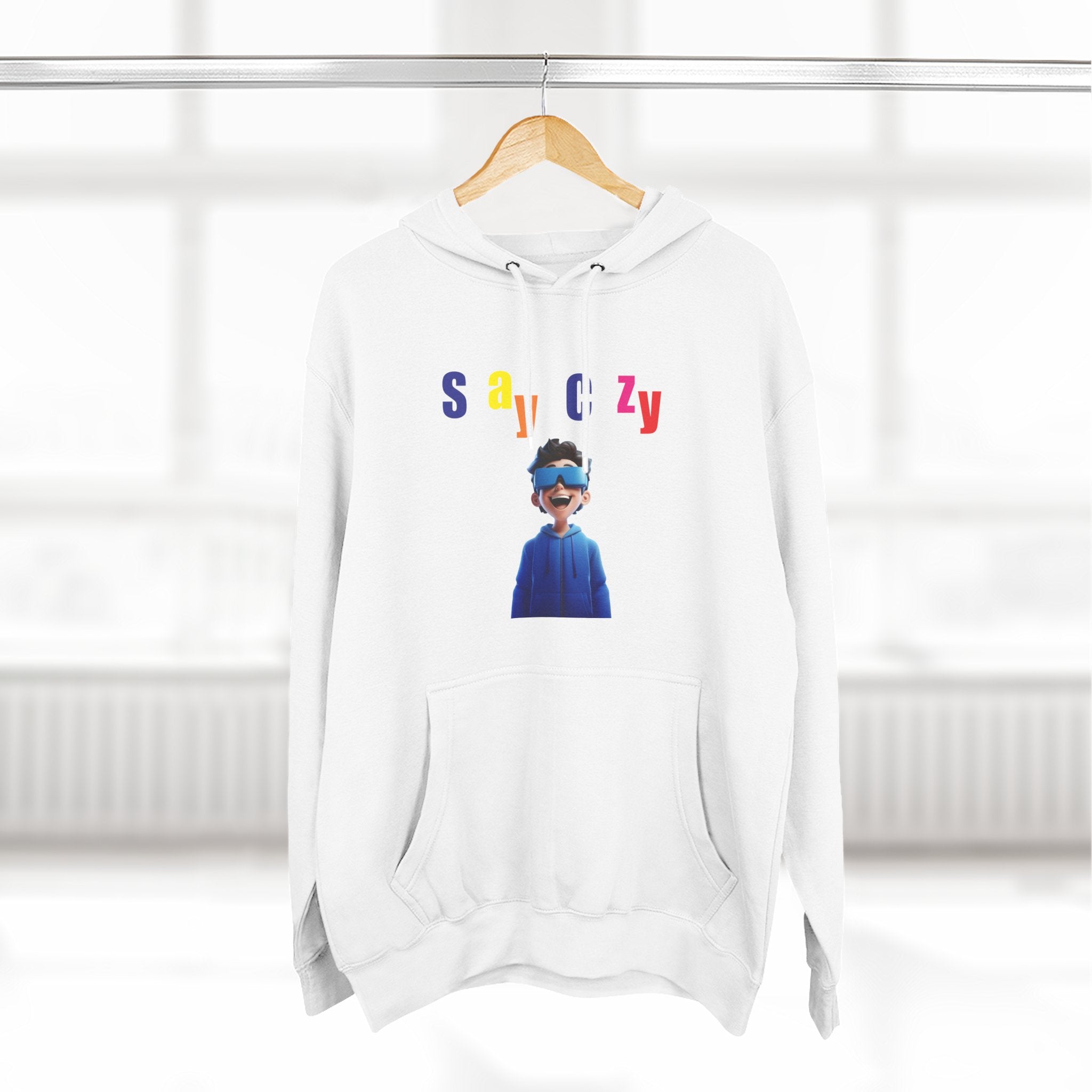 Chill Vibes Hoodie - Stay Cozy Fleece Sweatshirt, Comfy Streetwear, Perfect Gift for Relaxation, Hooded Sweatshirt for Lazy Days