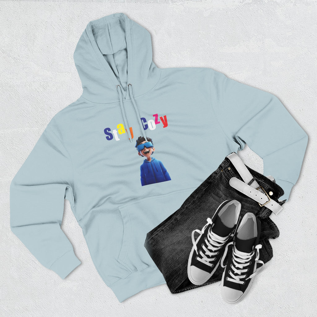 Chill Vibes Hoodie - Stay Cozy Fleece Sweatshirt, Comfy Streetwear, Perfect Gift for Relaxation, Hooded Sweatshirt for Lazy Days