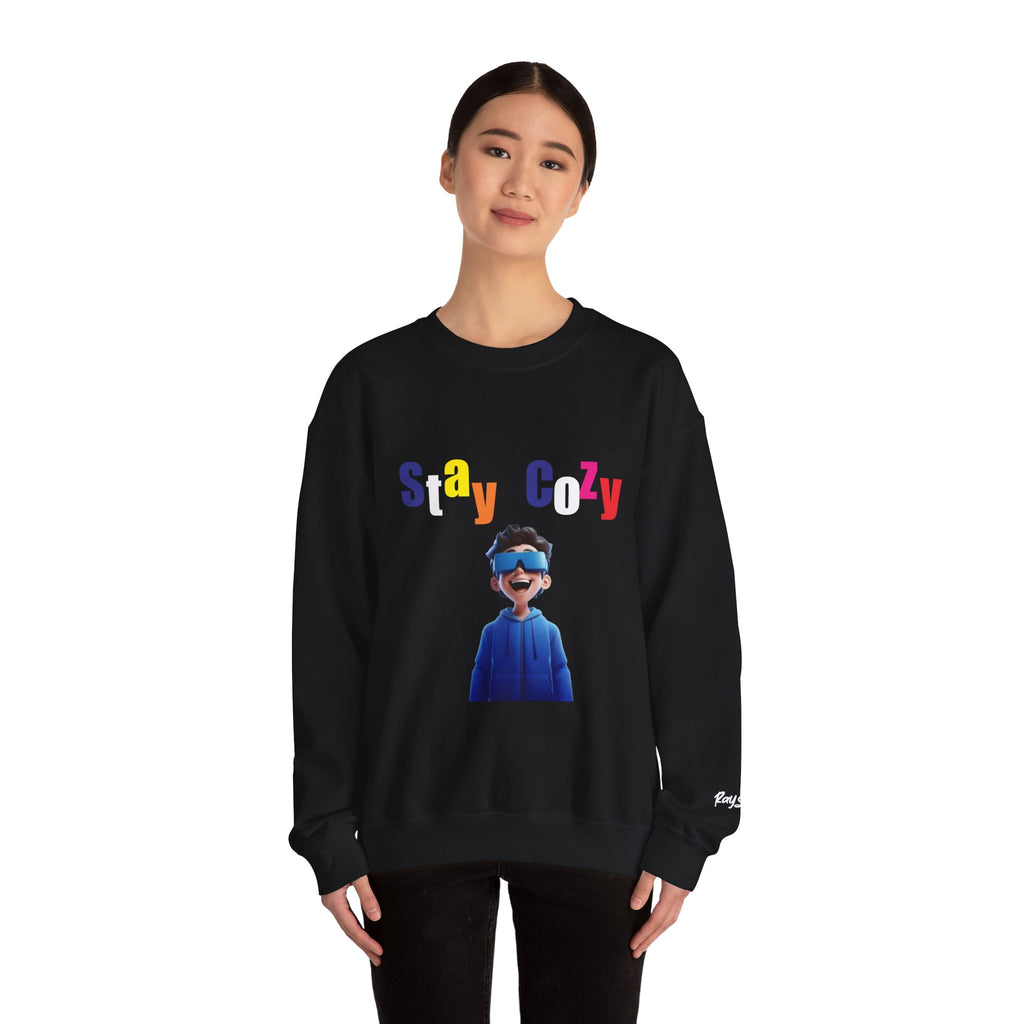 Unisex Crewneck Sweatshirt – Fun ‘Say CZY’ Design, Cozy Casual Wear, Perfect for Gift Giving, Everyday Style, Celebration Outfit