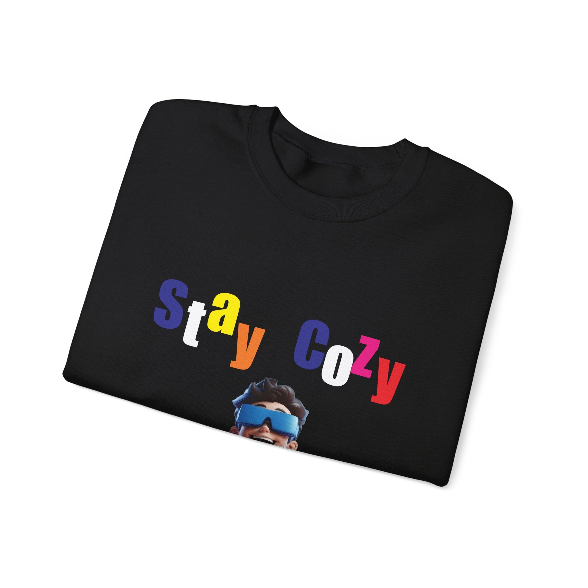 Unisex Crewneck Sweatshirt – Fun ‘Say CZY’ Design, Cozy Casual Wear, Perfect for Gift Giving, Everyday Style, Celebration Outfit
