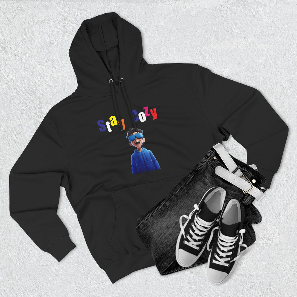 Chill Vibes Hoodie - Stay Cozy Fleece Sweatshirt, Comfy Streetwear, Perfect Gift for Relaxation, Hooded Sweatshirt for Lazy Days