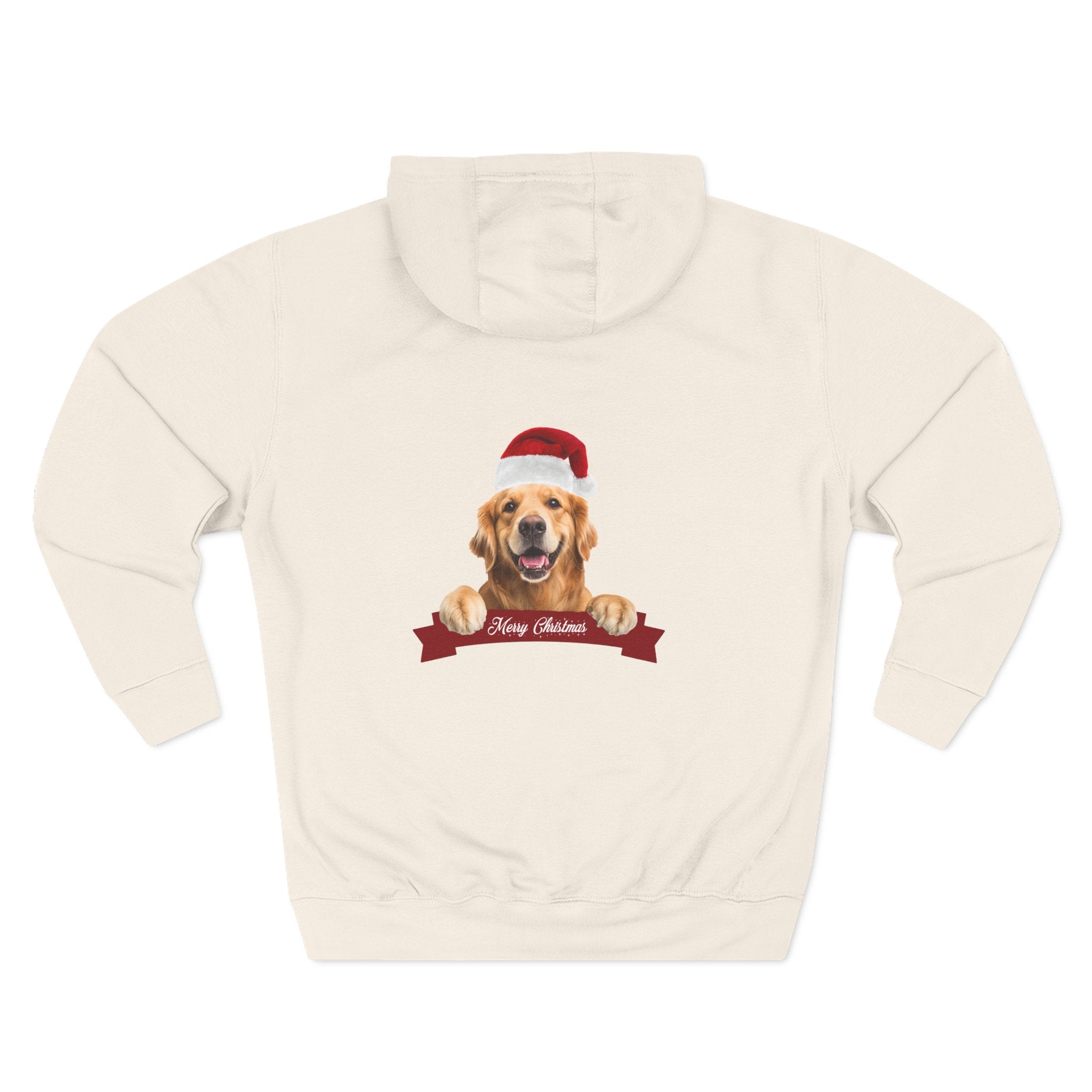 Festive Dog Christmas Hoodie, Cute Pet Lover Gift, Holiday Apparel, Cozy Winter Wear, Dog Lover's Gift, Merry Christmas Design