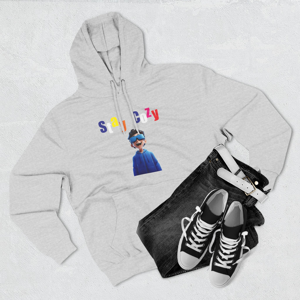Chill Vibes Hoodie - Stay Cozy Fleece Sweatshirt, Comfy Streetwear, Perfect Gift for Relaxation, Hooded Sweatshirt for Lazy Days
