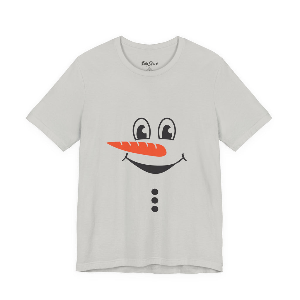 Snowman Face T‑Shirt